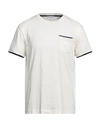 Manuel Ritz Man T-shirt Off White Size Xxl Cotton