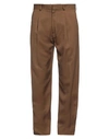 Costumein Man Pants Brown Size 34 Lyocell