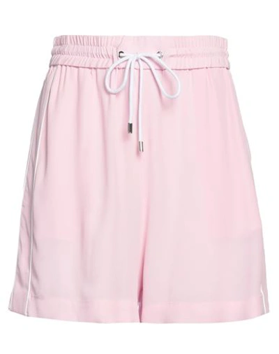 Iceberg High-waisted Wide-leg Shorts In Pink
