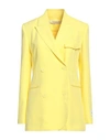 Hinnominate Woman Blazer Yellow Size Xs Polyester