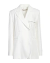 Hinnominate Woman Blazer White Size M Polyester