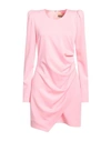 Aniye By Woman Mini Dress Pink Size 10 Polyester, Elastane
