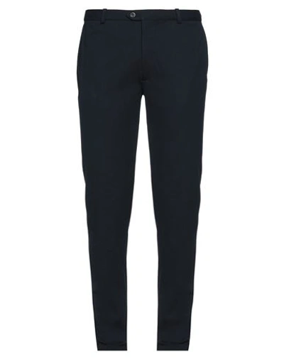Circolo 1901 Tailored Stretch Cotton Trousers In Blu