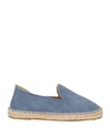 Manebi Manebí Man Espadrilles Pastel Blue Size 9 Soft Leather