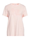 MAX MARA MAX MARA WOMAN T-SHIRT LIGHT PINK SIZE M COTTON