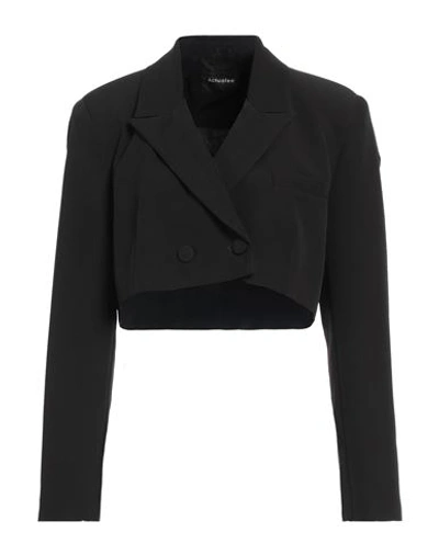 Actualee Woman Blazer Black Size 8 Polyester, Elastane