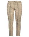 Mason's Woman Pants Sand Size 10 Cotton, Elastane In Beige