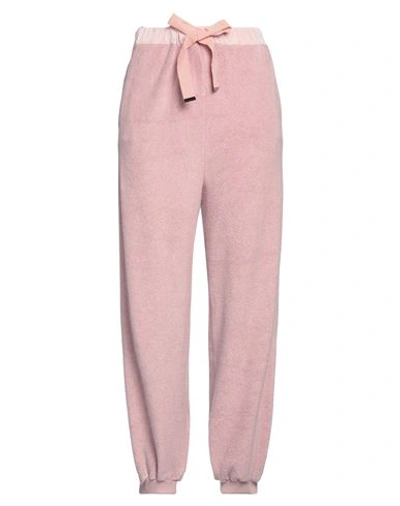 Manila Grace Woman Pants Pastel Pink Size S Viscose, Polyamide, Polyester, Acetate, Cotton