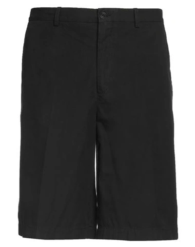 Cellar Door Man Shorts & Bermuda Shorts Black Size 36 Cotton