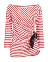 Stella Jean Woman T-shirt Red Size 10 Cotton In Red