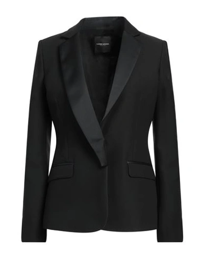 Costume National Woman Blazer Black Size 4 Polyester