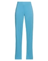 Diana Gallesi Woman Pants Azure Size 8 Polyester In Blue