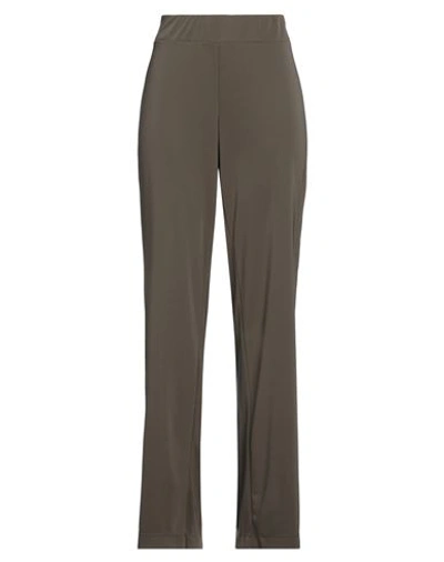 Diana Gallesi Woman Pants Dark Green Size 12 Polyester In Green