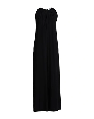 Max Mara Woman Jumpsuit Black Size 6 Viscose, Elastane