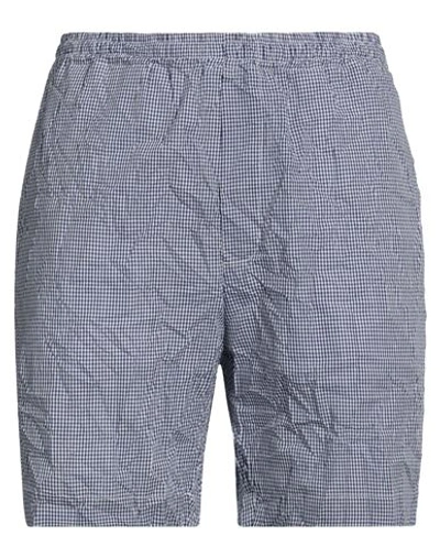 Mauro Grifoni Grifoni Man Shorts & Bermuda Shorts Blue Size 36 Cotton, Polyester