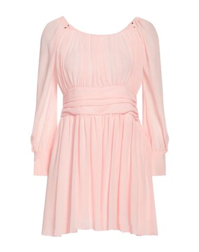 Aniye By Woman Mini Dress Pink Size 6 Polyester