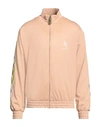 Gcds Man Sweatshirt Beige Size M Polyester, Elastane In Beige