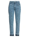 Isabel Marant Étoile Marant Étoile Woman Jeans Blue Size 8 Cotton In Blue