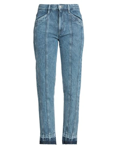 Isabel Marant Étoile Marant Étoile Woman Jeans Blue Size 8 Cotton