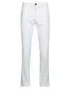 Armani Exchange Man Pants White Size 33 Cotton, Polyester, Elastane