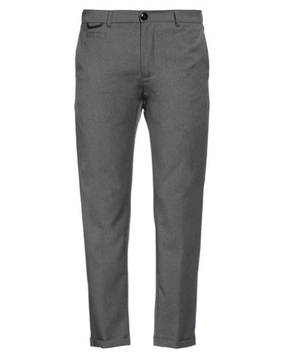 Pmds Premium Mood Denim Superior Man Pants Grey Size 32 Polyester, Wool, Elastane In Grey