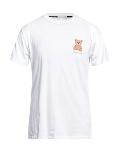 Malo Sport Man T-shirt White Size Xl Cotton In White