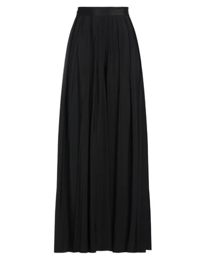 Simona Corsellini Woman Pants Black Size 8 Acetate, Silk