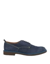 Marechiaro 1962 Man Lace-up Shoes Midnight Blue Size 10 Soft Leather