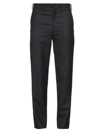 Undercover Man Pants Charcoal Size 3 Wool, Mohair Wool In Grey