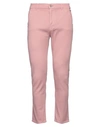 Grey Daniele Alessandrini Man Pants Blush Size 33 Cotton, Elastane In Pink