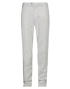 Verdera Man Pants Light Grey Size 32 Cotton, Polyester, Elastane