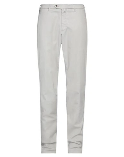 Verdera Man Pants Light Grey Size 32 Cotton, Polyester, Elastane