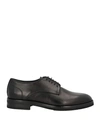 Marechiaro 1962 Man Lace-up Shoes Black Size 10 Calfskin