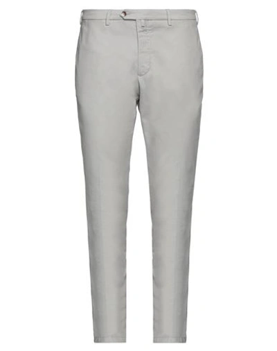 Verdera Man Pants Grey Size 40 Cotton, Polyester, Elastane