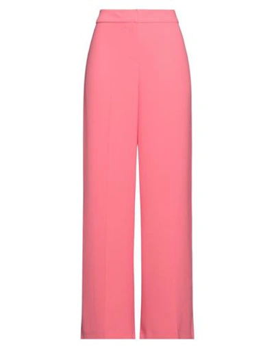 Notes Du Nord Woman Pants Coral Size 6 Polyester In Red