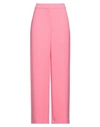 Notes Du Nord Woman Pants Pink Size 6 Polyester