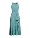 Pennyblack Woman Maxi Dress Turquoise Size 12 Viscose In Blue
