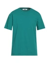 Mauro Grifoni Man T-shirt Deep Jade Size L Cotton In Green
