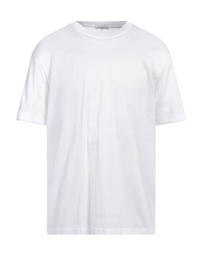 Paolo Pecora Man T-shirt White Size Xxl Cotton