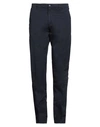 40weft Man Pants Midnight Blue Size 36 Cotton, Elastane