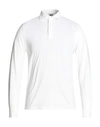 Kired Man Polo Shirt White Size 38 Cotton