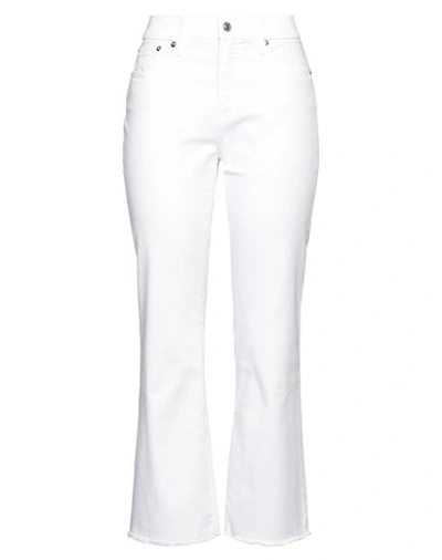 Roy Rogers Roÿ Roger's Woman Jeans White Size 25 Cotton, Elastane