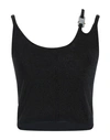 Alyx 1017  9sm Woman Top Black Size L Viscose, Cotton, Polyester In Black