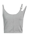 Alyx 1017  9sm Woman Top Light Grey Size M Viscose, Cotton, Polyester