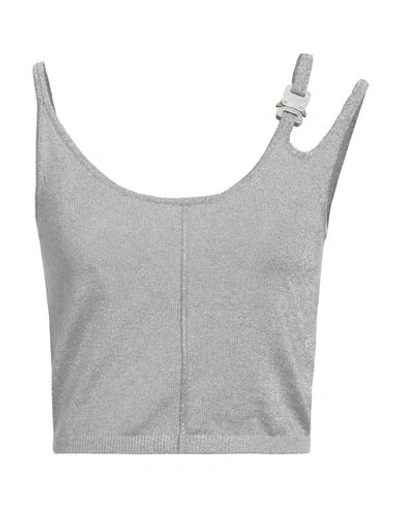 Alyx 1017  9sm Woman Top Light Grey Size M Viscose, Cotton, Polyester In Gray