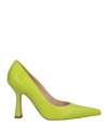 Liu •jo Woman Pumps Light Green Size 8 Soft Leather