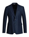 Brian Dales Man Blazer Midnight Blue Size 42 Polyester, Wool, Elastane