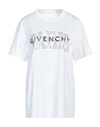 GIVENCHY GIVENCHY WOMAN T-SHIRT WHITE SIZE S COTTON