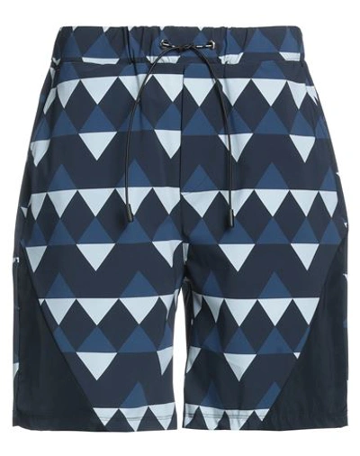 Pmds Premium Mood Denim Superior Man Shorts & Bermuda Shorts Midnight Blue Size M Polyamide, Elastan