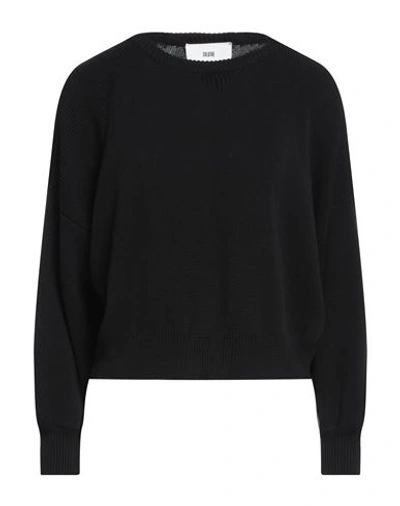 Solotre Woman Sweater Black Size 1 Linen, Polyamide